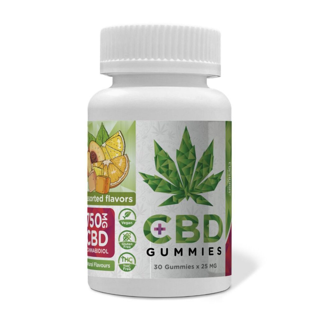 CBD kummikommid (30tk) 750 mg CBD