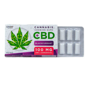 CBD närimiskumm – mustsõstar (100 mg CBD)